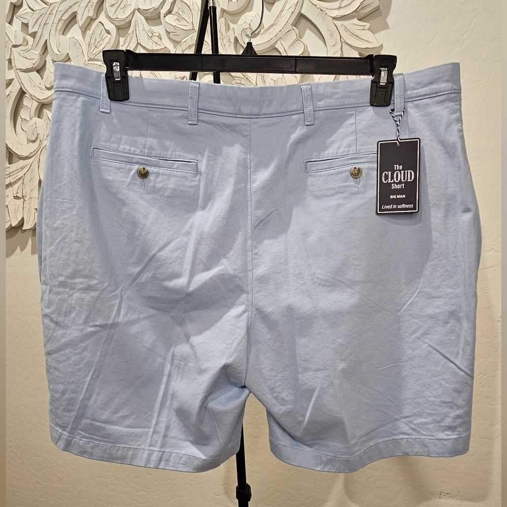 The Cloud Golf Sky Blue Flat Front Shorts Big Man's Sz 46" & 50" × 9" NWT - Picture 4 of 7